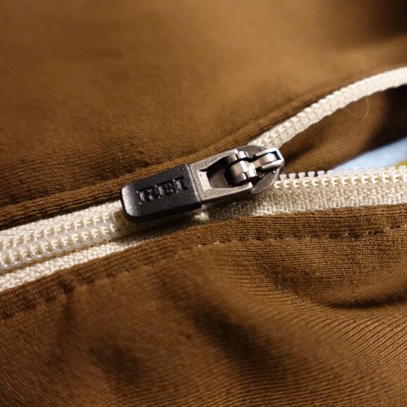 REI Quarter Zip Pullover Women’s Small Brown Cream Outdoor Athletic - Picture 3 of 9